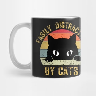 Easily Distracted by cats Mug